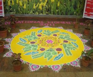 Rangoli: Women's Day