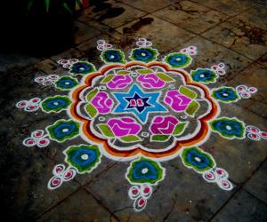 Krishnajeyanthi - (50th kolam)