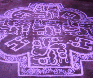 Rangoli: Kitty's near and dear rangoli!!