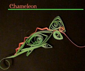 Rangoli: Chameleon