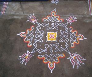 chikku kolam 17