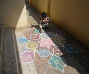 dotted kolam