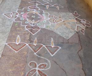 dotted kolam 42