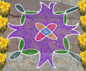 Rangoli: dotted kolam 31