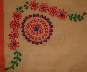 Rangoli: embroidery