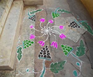 free hand kolam 3