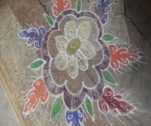 free hand kolam 12