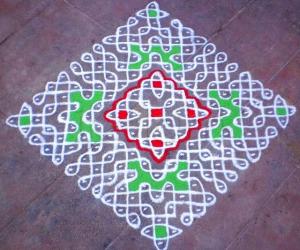 Rangoli: DOTTED KOLAM