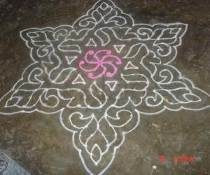 Rangoli: kodu kolam