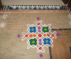 Holi Rangoli-1