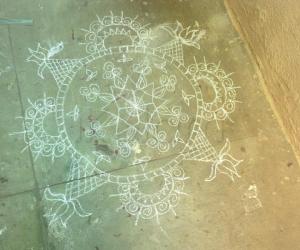 Rangoli: A kolam