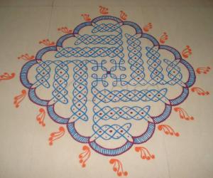 Friendship day Kolam