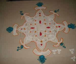 Janmashtami Maa Kolam