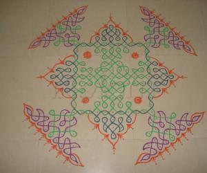 chikku kolam