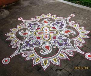 Kuzhal Kolam