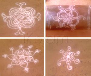 daily small kolams