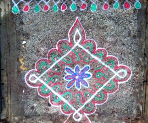 Independence Day Kolam