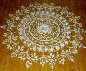 Sivarathri Rangoli 2