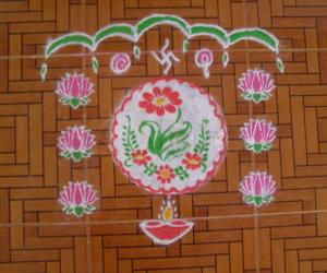 stencil kolam