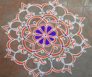 FREEHAND RANGOLI