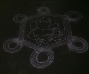 vinayagar kuzhal kolam