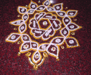 Jewel Rangoli