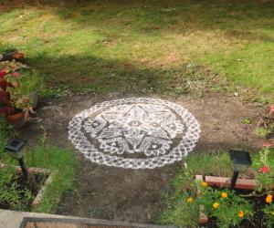 freehand kolam