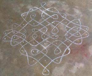 chikku kolam 10X 2