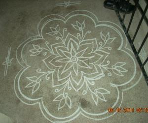 Freehand Kolam