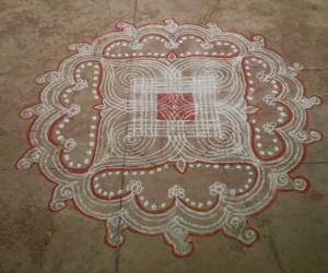 Rangoli: Aadi Chevvai 2