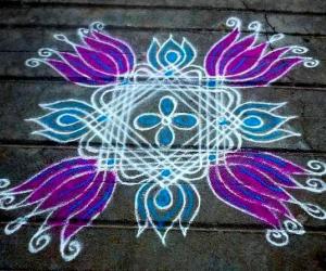 Navarathri rangoli 2