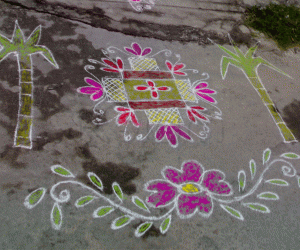 Rangoli: Sankranthi Rangoli