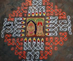 PURATTAASI 2nd SATURDAY KOLAM