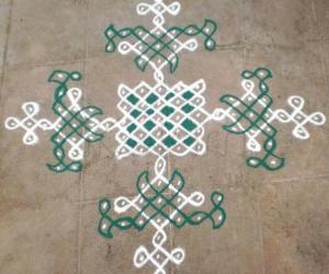 Rangoli: DOTTED KOLAM