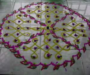 tile kolam