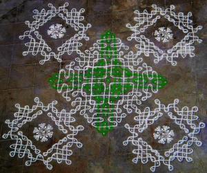 DOTTED KOLAM