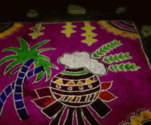 Rangoli: Pongal Kolam