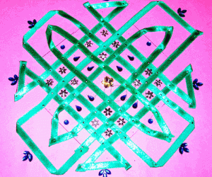 Ribbon Kolam