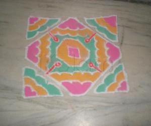 10 by10 rangoli