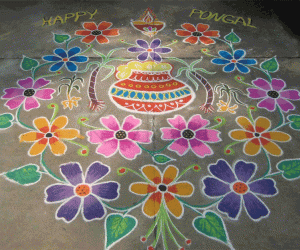 Pongal Rangoli