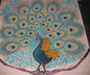 Dancing Peacock