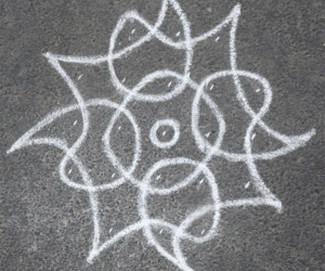 Beginner kolam