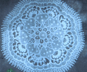 Handmade Lace Tablecloth