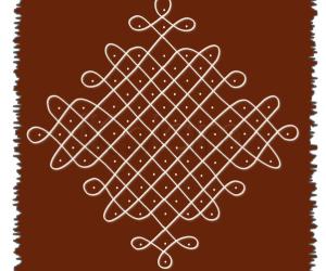 Dotted Kolam 11 - 1