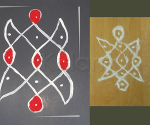 Rangoli: Chikku kolam