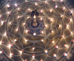 Deepavali kolam