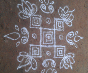 my first kolam