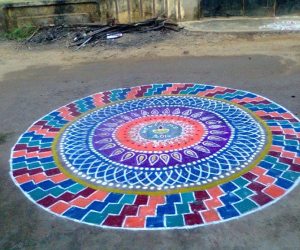 New year kolam