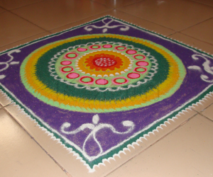  rangoli for vijayadasami