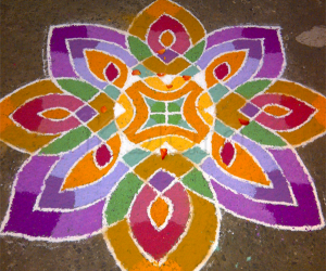 Thamarai Kolam